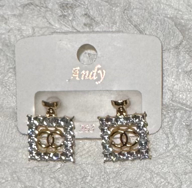 Chanel Dupe Earrings