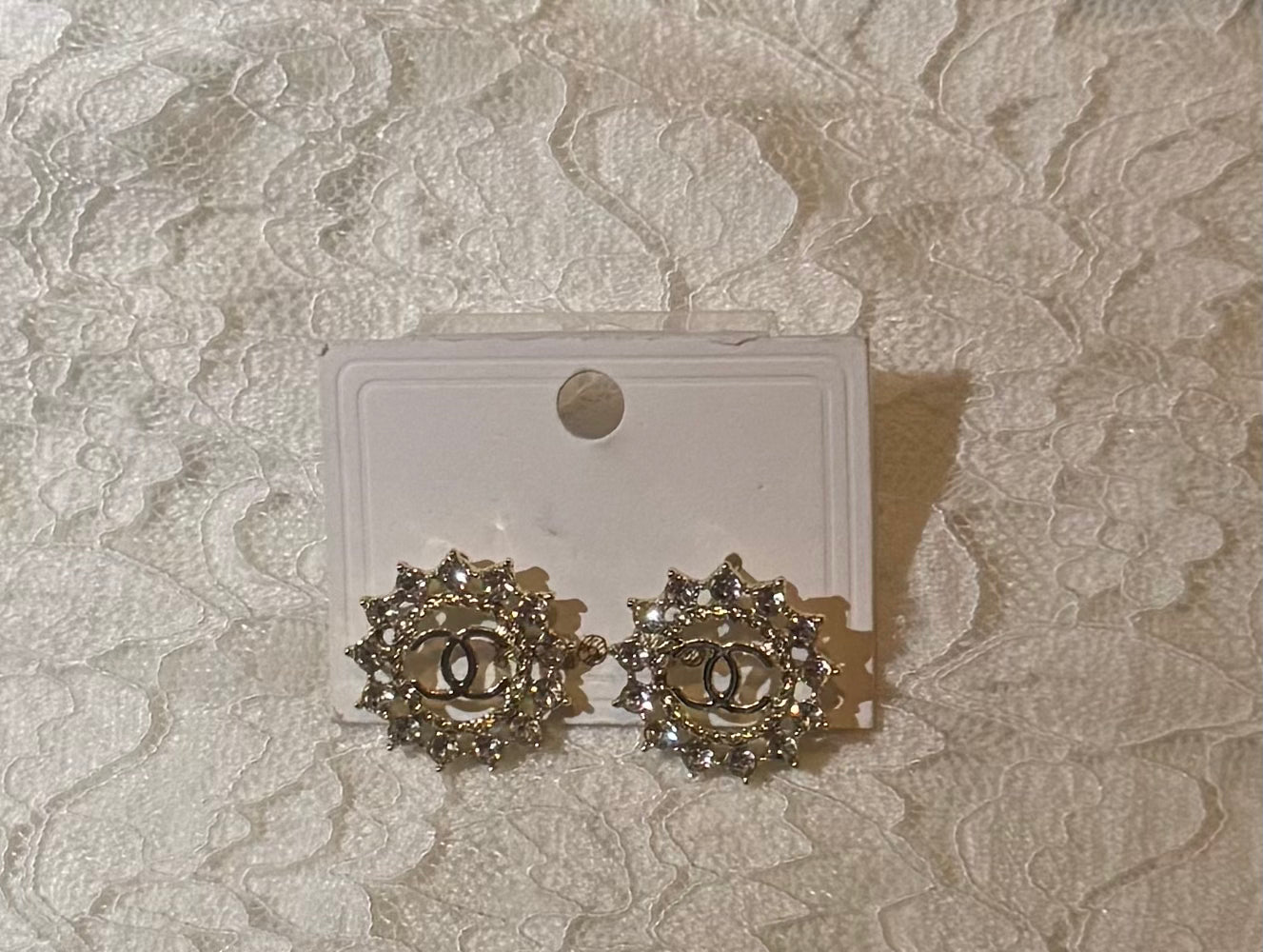 Chanel Dupe Earrings