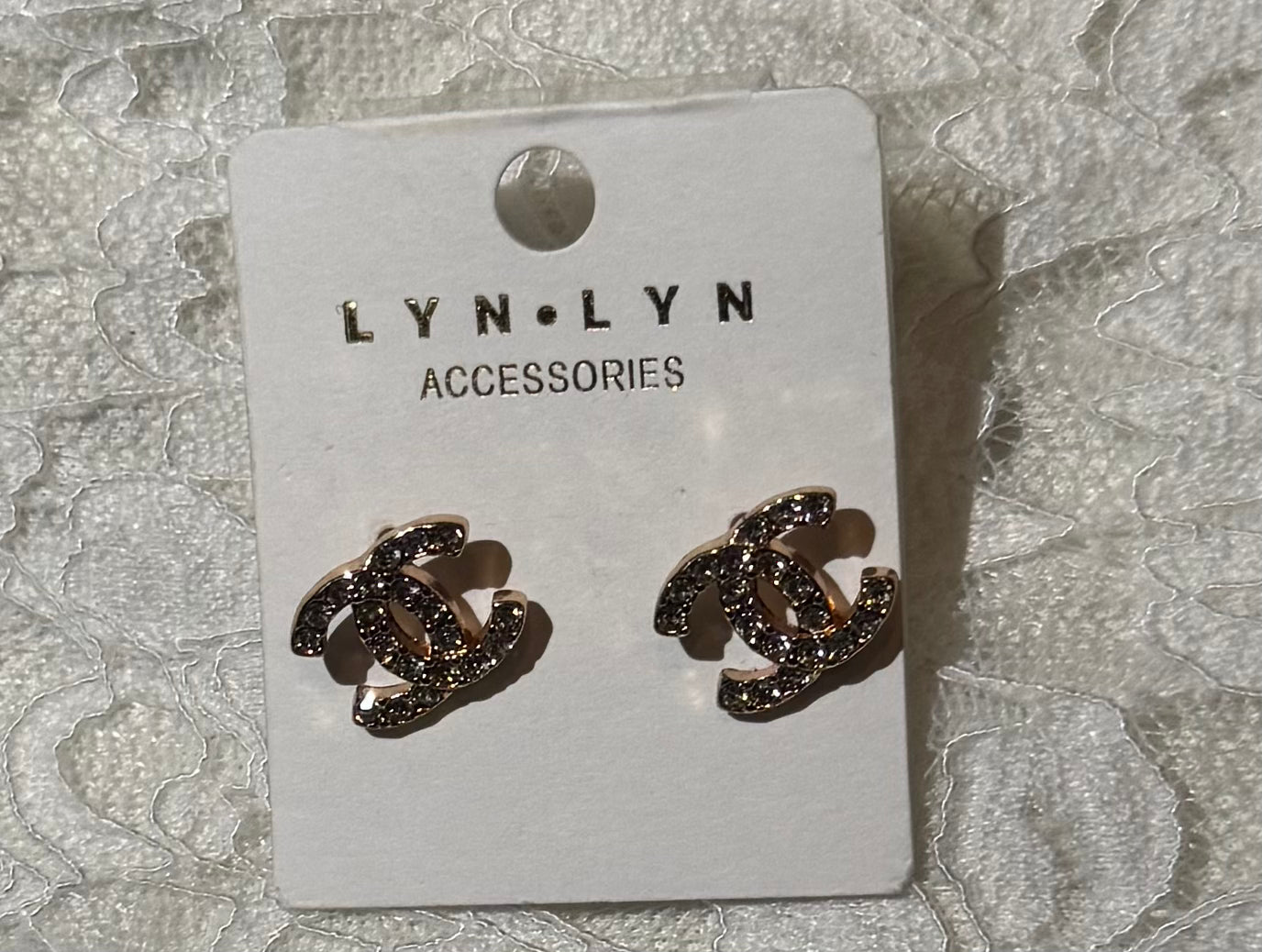 Chanel Dupe Earrings